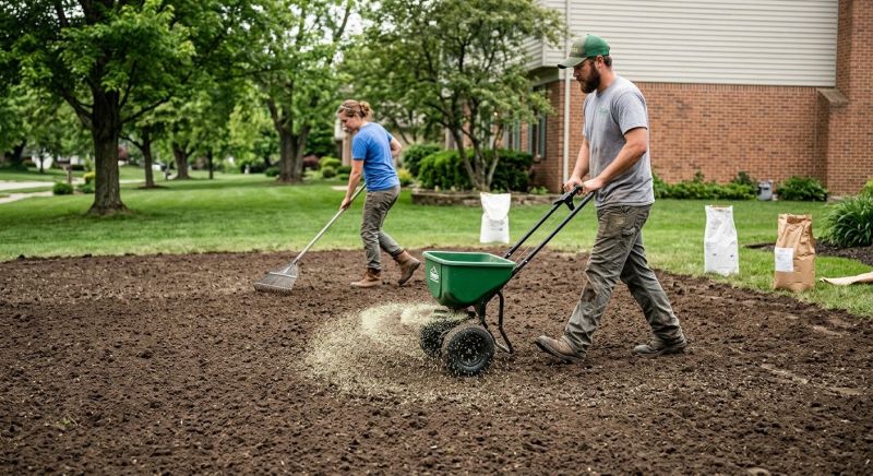 Lawn Seeding in Ventura County, CA
